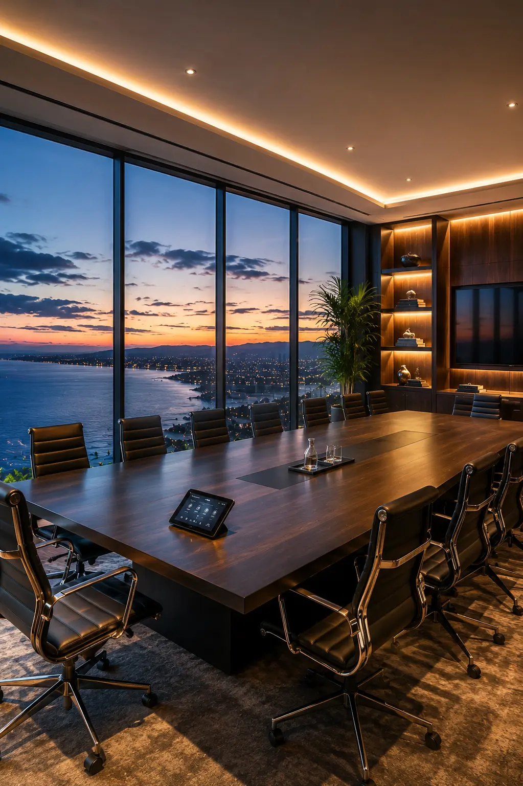 Executive Boardroom Technology Integration