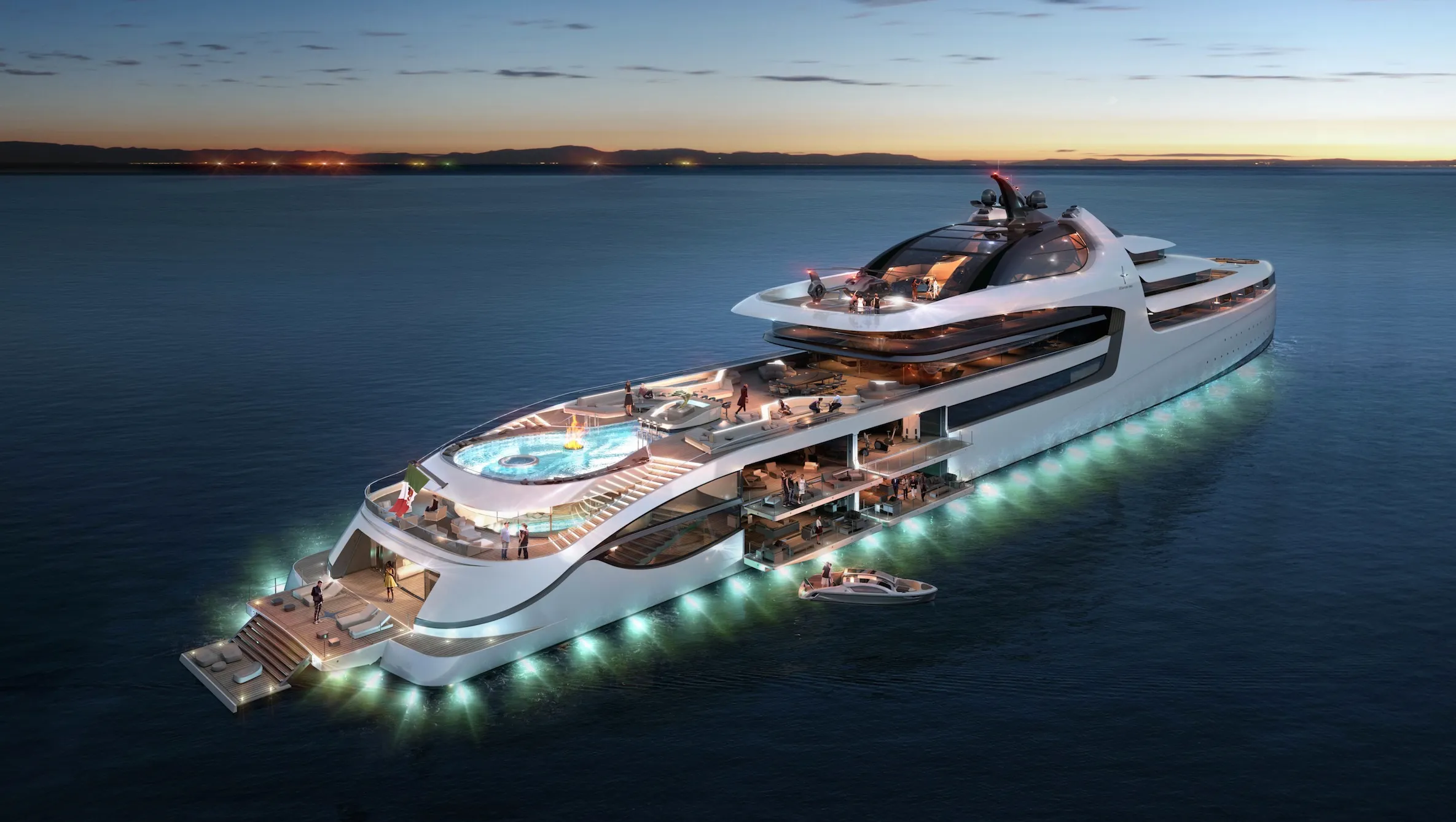 Luxury Mega Yacht Technology Integration